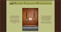 Desktop Screenshot of fakelmannwoodworking.com